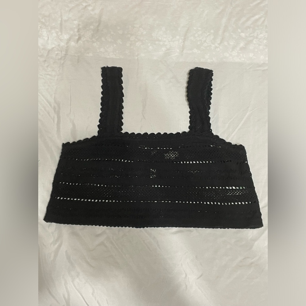 AERIE Crochet Crop‎ Tank